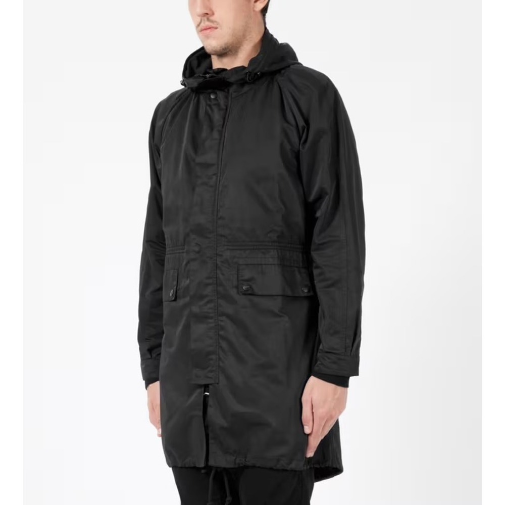 Stampd LA Mens‎ Black Fishtail Parka Hooded Jacket Streetwear Size M